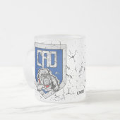 MUG TRANSPARENT CAO (Devant gauche)