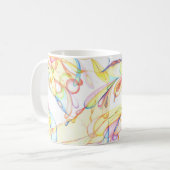 Mug Transparent de couleur (Devant gauche)