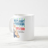 Mug Transplant Warrior - une transplantation Vintage d (Devant gauche)