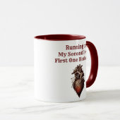 Mug Transplantation cardiaque Funny Victorian Steampun (Devant droit)