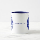 Mug Transplantation pulmonaire Fleur sauvage Respirati (Centre)