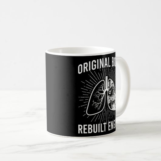 Mug Transplantation pulmonaire reconstruite Survivant  (Devant droit)