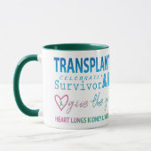 Mug Transplanter une forte boug de sensibilisation au  (Gauche)