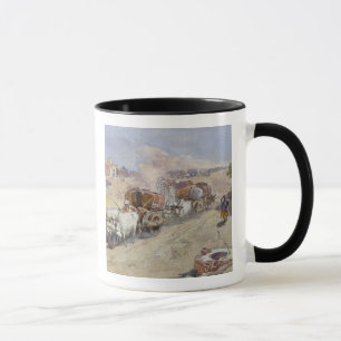 Mug Transport de coton, Inde, 1862 (la semaine