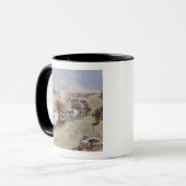 Mug Transport de coton, Inde, 1862 (la semaine (Devant gauche)