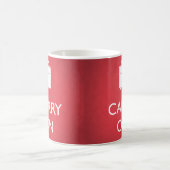 Mug TRANSPORTER - Bagages - Rouge drôle (Centre)
