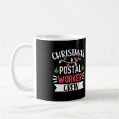 Mug Transporteur de courrier Mailman Christmas Postal  (Gauche)