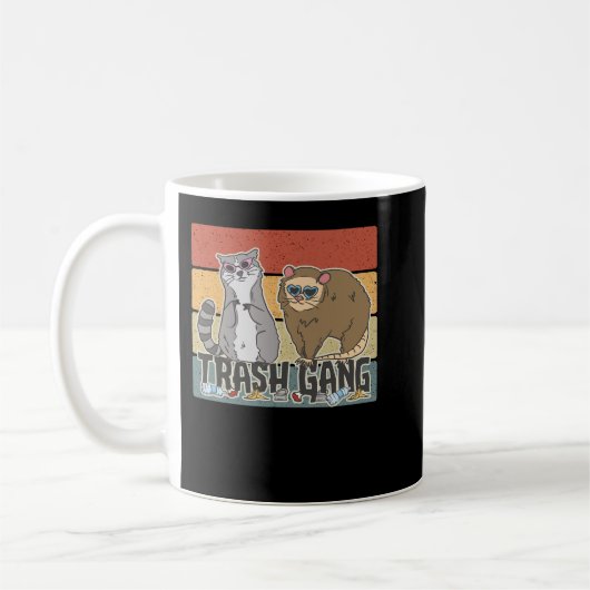Mug Trash Gang Possum Et Raccoon (Gauche)