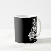 Mug Trash Panda Jesus Raccoon Trashed Racoon Animal Ra (Devant droit)