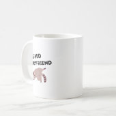 Mug Trashed Boyfriend, Funny Trashed Panda Couples Pre (Devant gauche)