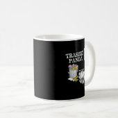 Mug Trashed Panda Drunk Racoon Party Animal Meme Funny (Devant droit)