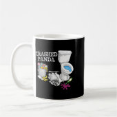 Mug Trashed Panda Drunk Racoon Party Animal Meme Funny (Gauche)