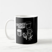 Mug Trashed Panda Funny Drunk Racoon (Gauche)