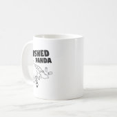 Mug Trashed Panda Funny Drunk Racoon  (Devant gauche)