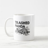 Mug Trashed Panda Funny Drunk Racoon Gets Drunk Meme F (Gauche)