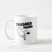 Mug Trashed Panda Raccoon Funny Raccoon Gets Drunk Rac (Gauche)
