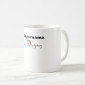 Mug Trauma délicate comme un Coussin doux de hérisson (Devant droit)