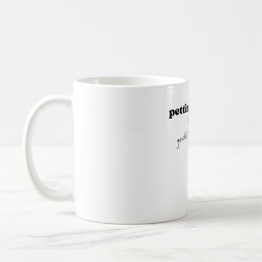 Mug Trauma délicate comme un Coussin doux de hérisson (Gauche)