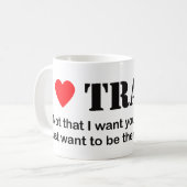 Mug Traumatisme du ♥ I (Devant gauche)