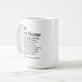 Mug Travail à domicile (Devant gauche)