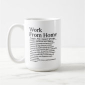 Mug Travail à domicile (Gauche)