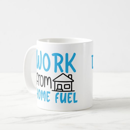 Mug Travail à domicile (Devant gauche)