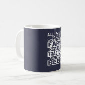 Mug Travail à ma ferme (Devant gauche)