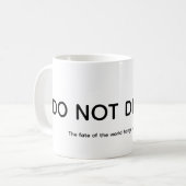 Mug Travail acharné (Devant gauche)