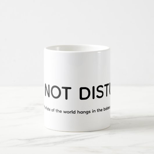 Mug Travail acharné (Centre)