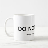 Mug Travail acharné (Gauche)