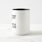 MUG TRAVAIL CHEVAL MEILLEURE VIE (Centre)