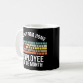 Mug Travail De L'Employé À Domicile Du Mois Wfh (Devant gauche)