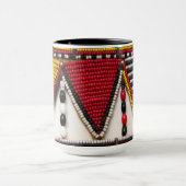 Mug Travail de perles tribal Maasaï (Centre)