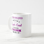 Mug Travail de rêve paralégal le tuer (Devant gauche)