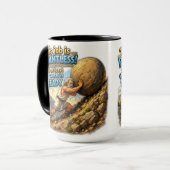 Mug Travail de Sisyphe Inutile Citation Discutable Myt (Devant gauche)