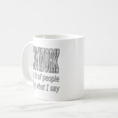 Mug Travail d'équipe (Devant gauche)