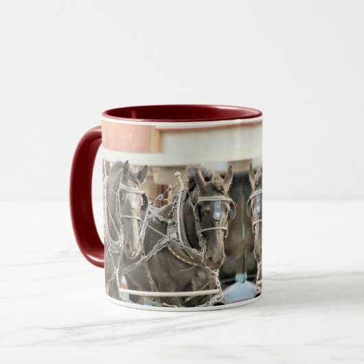 Mug Travail d'équipe (Devant gauche)