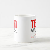 Mug Travail d'équipe - là il est ! - "je " (Centre)