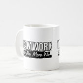 Mug Travail d'équipe Motivation personnel Bureau Cadea (Devant gauche)