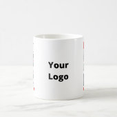 Mug Travail d'équipe sur mesure du logo de l'entrepris (Centre)