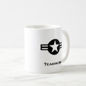 Mug Travail d'équipe USA (Devant droit)