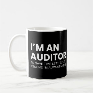Mug Travail drôle de vérificateur disant