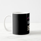 Mug Travail drôle parce que mon chat a besoin de frian (Gauche)