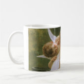 Mug Travail Interrompu par Bouguereau, Portrait d'ange (Gauche)