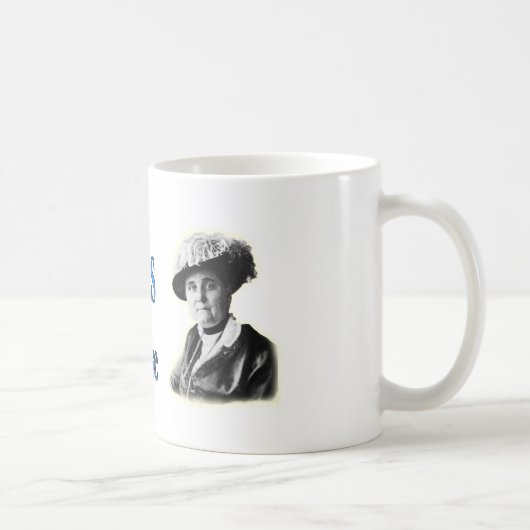 Mug Travail social : Jane Addams a couru une coque (Droite)