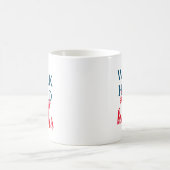 Mug Travaille dur, dors plus fort (Centre)
