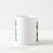 Mug "Travaille dur, Joue du dur déco" (Centre)