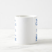 Mug Travailler Comme Une Fête De Capitaine Comme Une M (Centre)