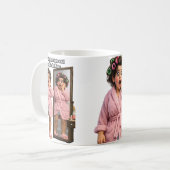 Mug Travailler de chez soi - J'adore travailler de che (Devant gauche)