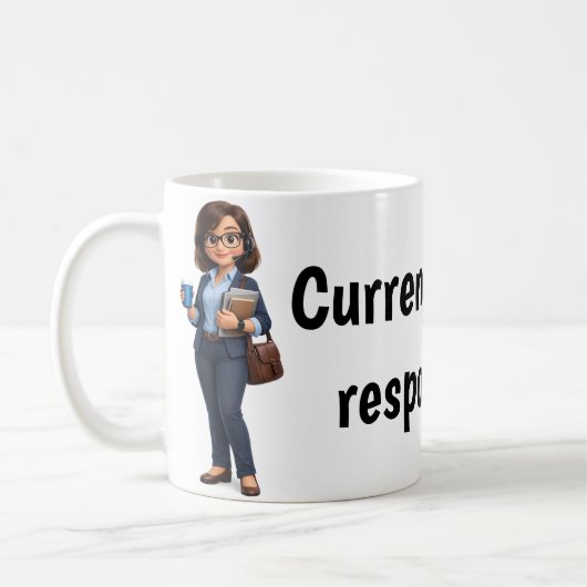 Mug Travailler depuis la maison (Gauche)